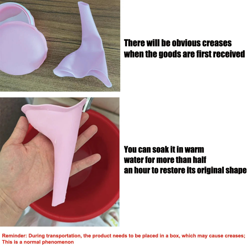 Female Urinal – Portable Pee Funnel for Women with Carry Case