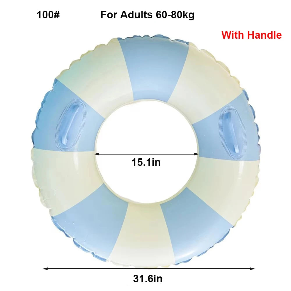 Rooxin Inflatable Pool Float – Swim Ring for Kids & Adults