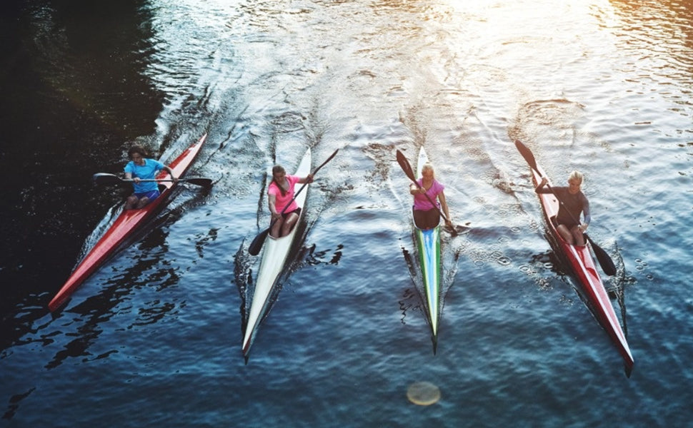 Adjustable Kayak Paddles – Heavy Duty Aluminum Alloy Oars (1 Pair)