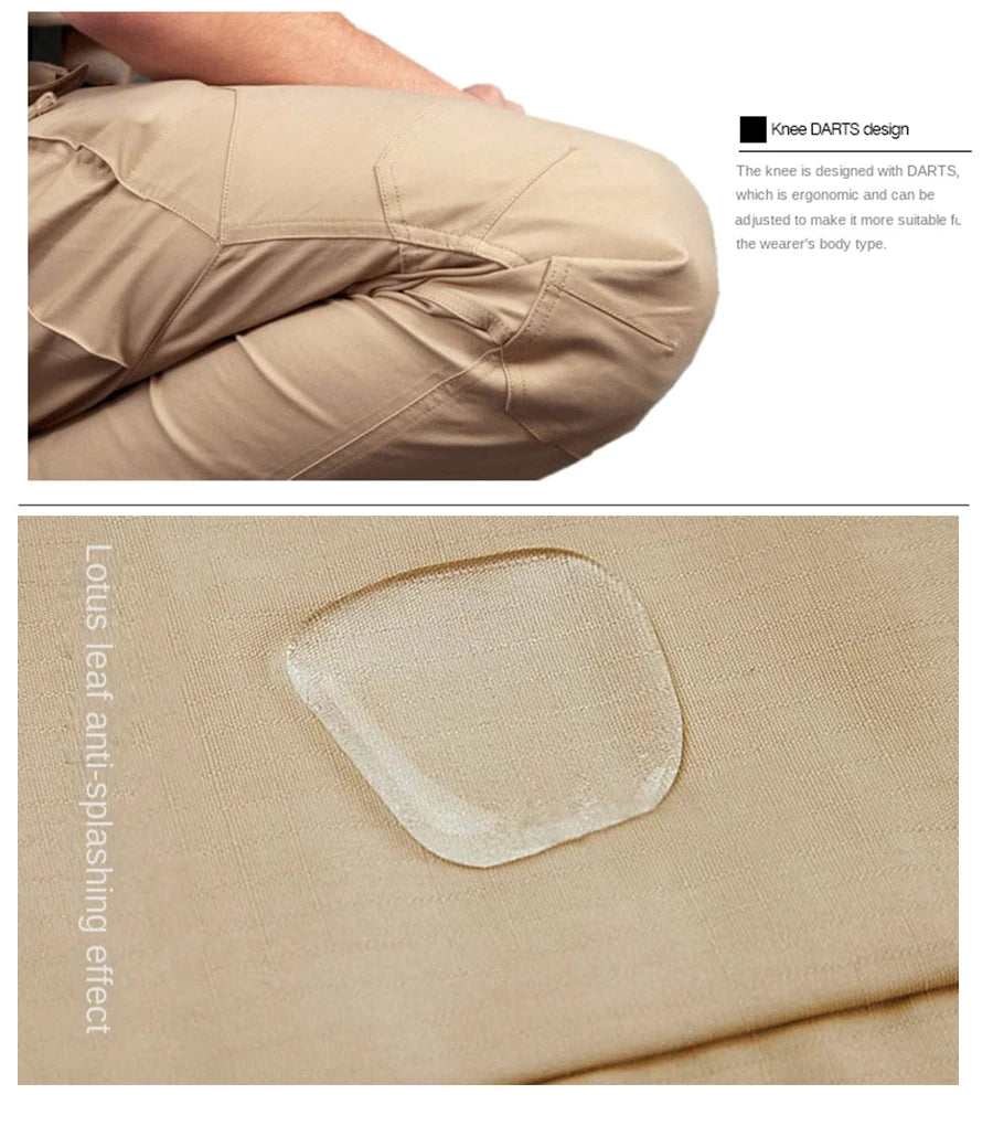 IX9 Tactical Pants – Men’s Multi-Pocket Outdoor Assault Cargo Trousers