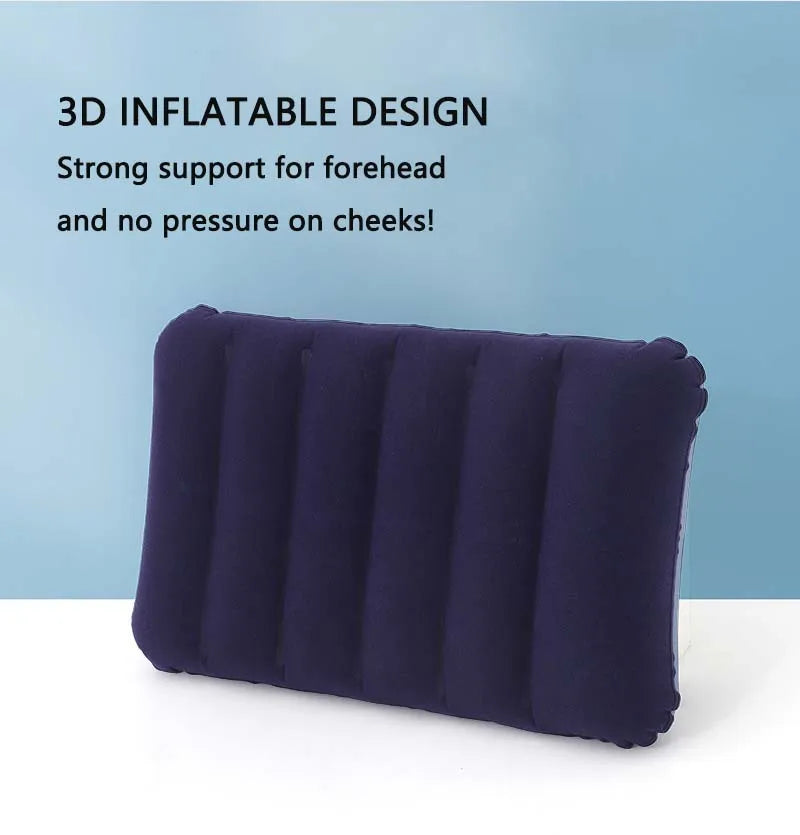 ARKA Inflatable Camping Pillow – Folding Air Cushion for Travel & Outdoor Use