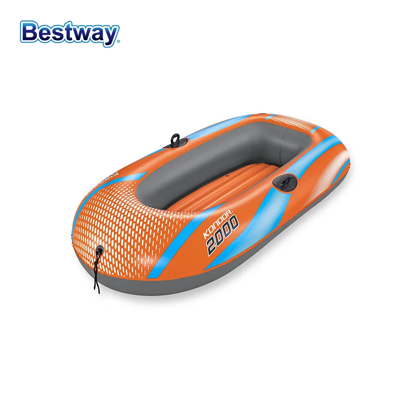 Bestway Inflatable Kayak – 1-3 Person Heavy Duty PVC Rafting Boat