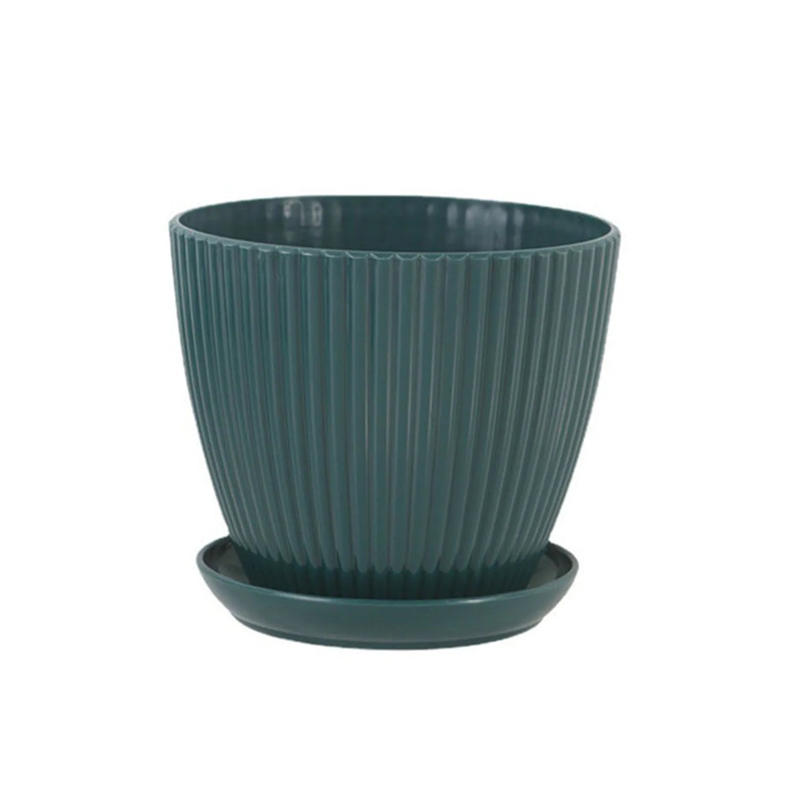 Round Succulent Flower Pot with Tray