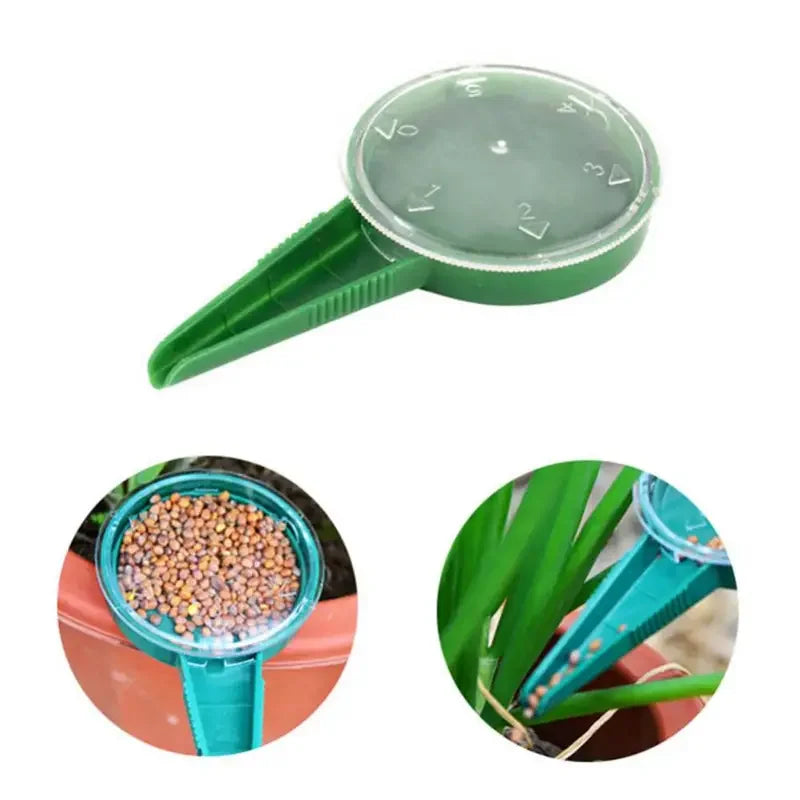 Adjustable Handheld Seed Sower – Garden Planting Tool