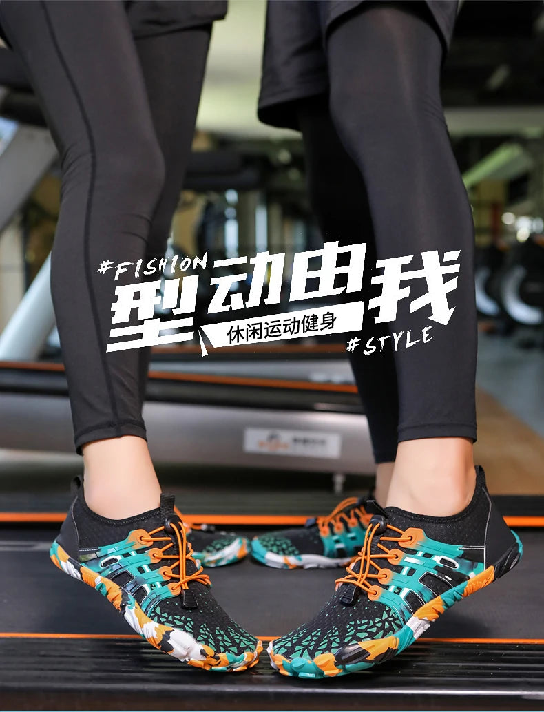 Five-Finger Aqua Shoes – Men & Women’s Water Sports & Hiking Shoes